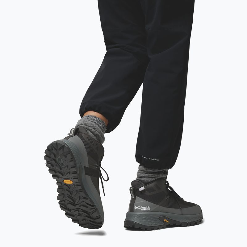 Damen-Trekkingschuhe Columbia Tellurix Titanum Outdry Mid dark grey/ti grey steel 6