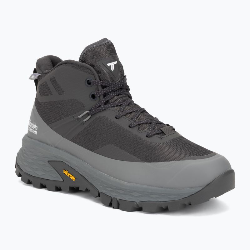Damen-Trekkingschuhe Columbia Tellurix Titanum Outdry Mid dark grey/ti grey steel