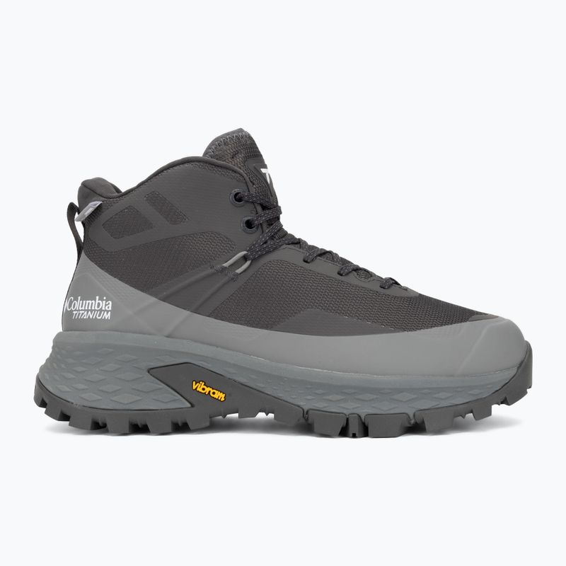 Damen-Trekkingschuhe Columbia Tellurix Titanum Outdry Mid dark grey/ti grey steel 2