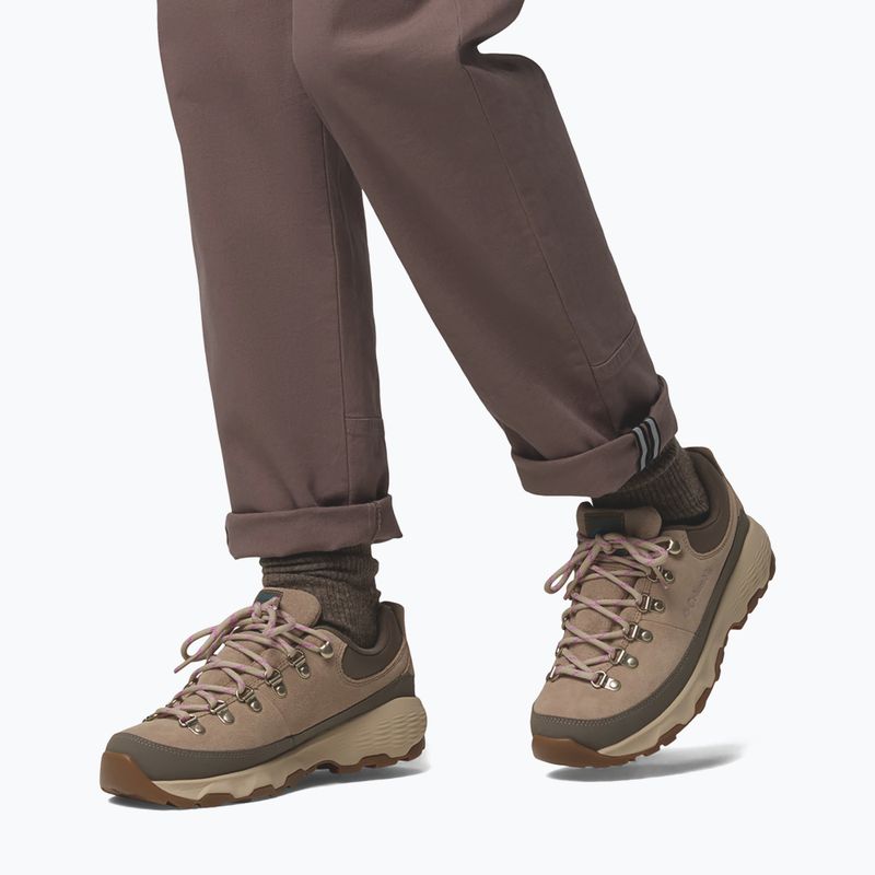 Damen-Trekkingschuhe Columbia Newton Alpine Low oxford tan/foxglove 6