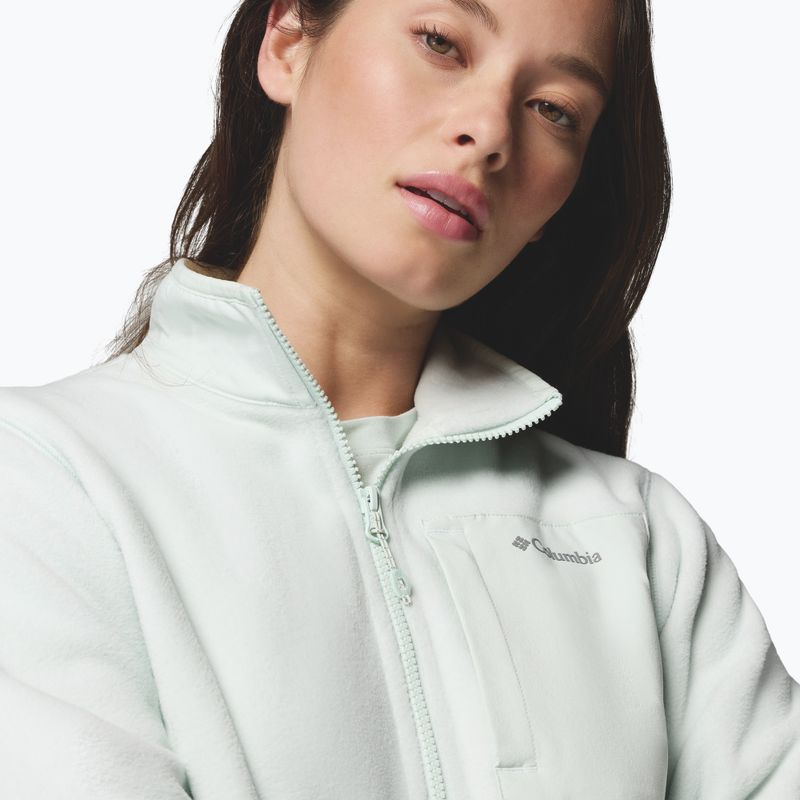 Fleecejacke für Damen Columbia Pacific Arch 200 Half Zip Fleece Tea Light 6