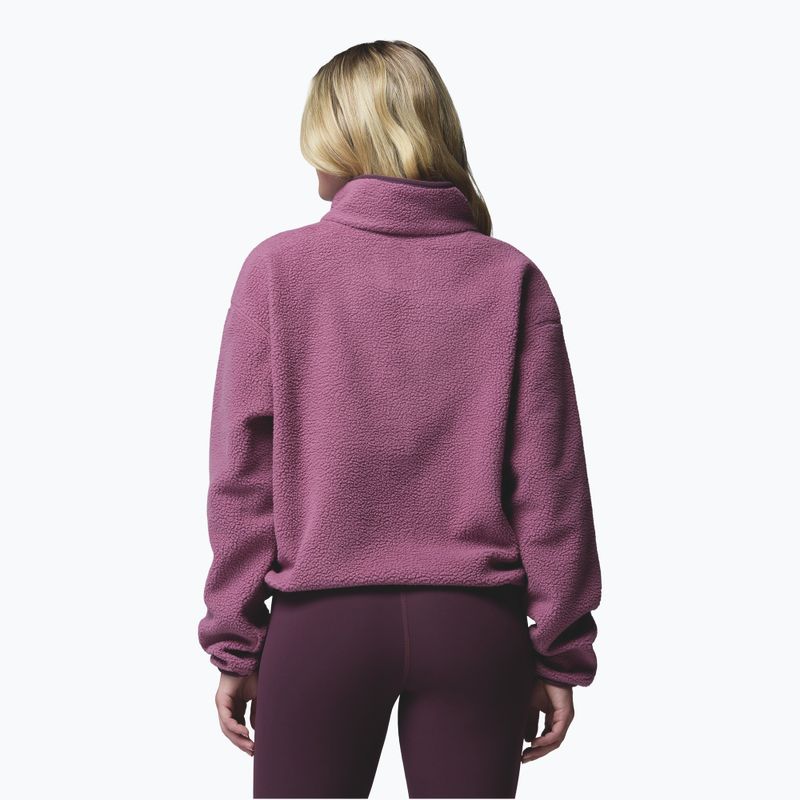 Fleecejacke für Damen Columbia Helvetia II Cropped Half Snap Fleece antique mauve/mineral pink 3