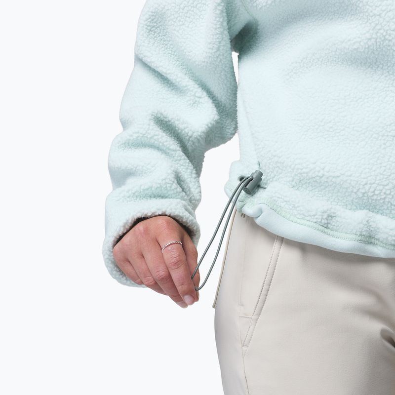 Fleecejacke für Damen Columbia Helvetia II Cropped Half Snap Fleece tea light/dark stone 6