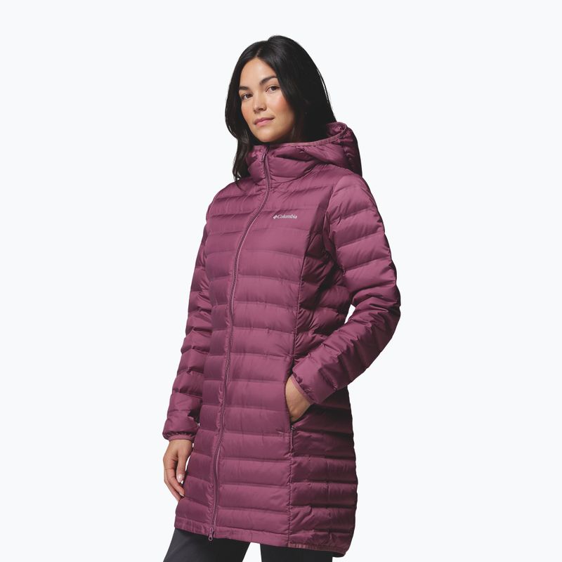 Damen-Daunenjacke Columbia Lake 22 II Down Long Hooded antique mauve 4