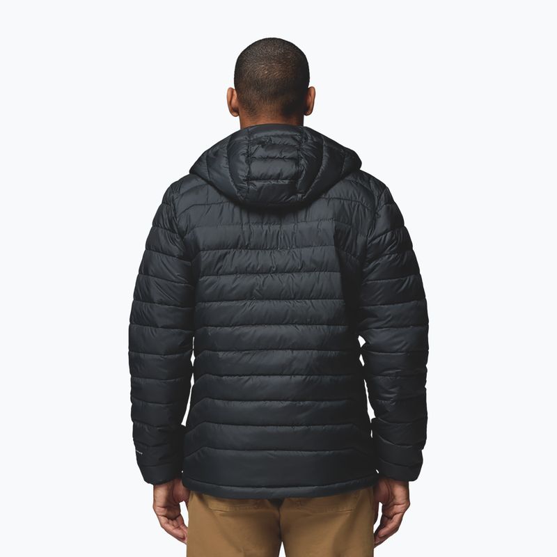 Herrenjacke Columbia Powder Lite II Hooded black ripstop 3