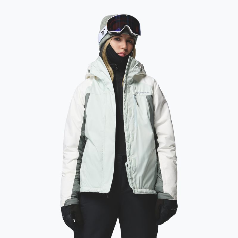 Damen-Skijacke Columbia Snowy Summit Ins tea light/sedona sage/sea salt x dye 4