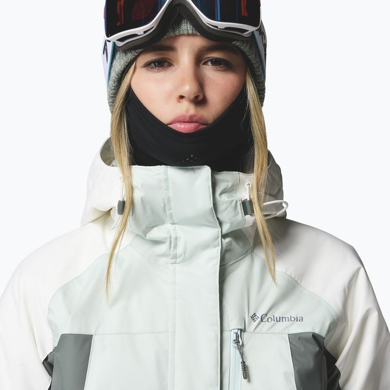 Damen-Skijacke Columbia Snowy Summit Ins tea light/sedona sage/sea salt x dye 6