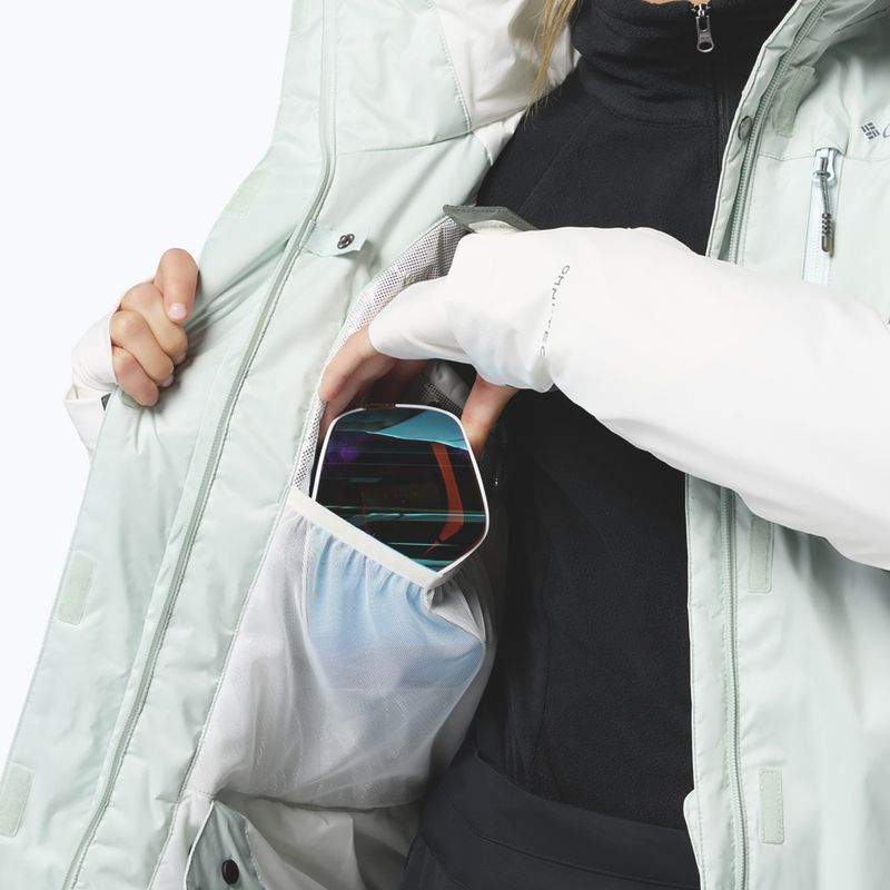 Damen-Skijacke Columbia Snowy Summit Ins tea light/sedona sage/sea salt x dye 8