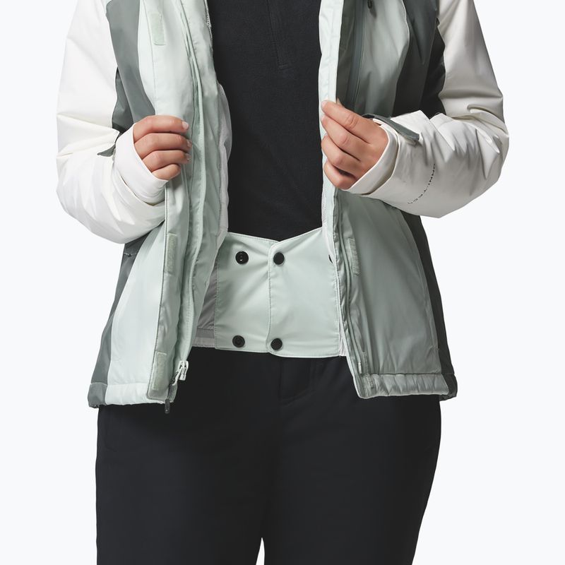 Damen-Skijacke Columbia Snowy Summit Ins tea light/sedona sage/sea salt x dye 9