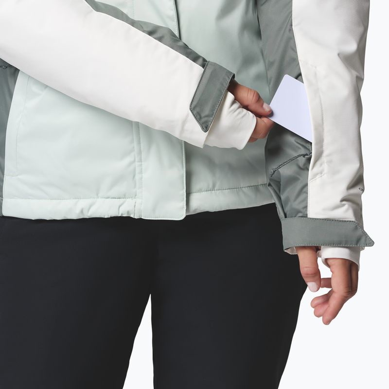 Damen-Skijacke Columbia Snowy Summit Ins tea light/sedona sage/sea salt x dye 10