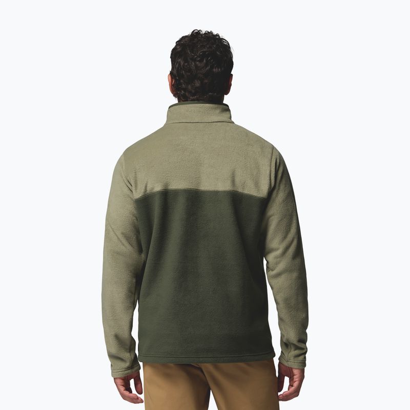 Fleecejacke für Herren Columbia Steens Mountain Half Snap II stone green/greenscape 3