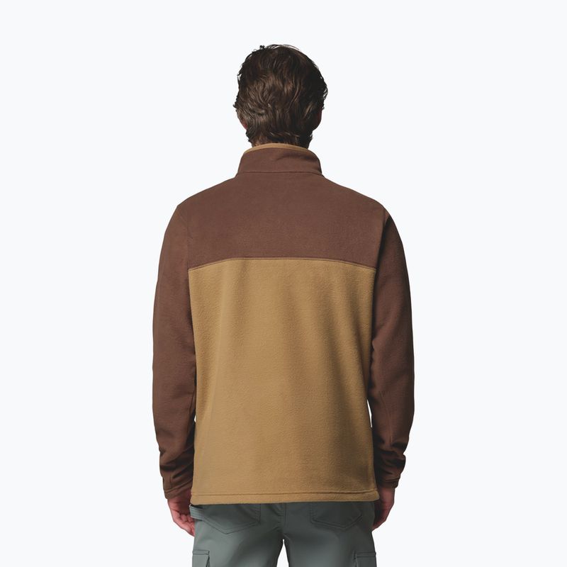 Fleecejacke für Herren Columbia Steens Mountain Half Snap II tobacco/delta 3
