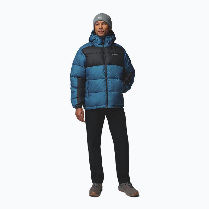 Gefütterte Herrenjacke Columbia Pike Lake II Hooded phoenix blue/black 2