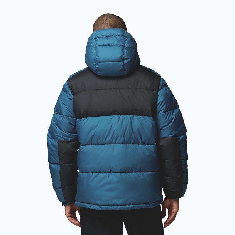 Gefütterte Herrenjacke Columbia Pike Lake II Hooded phoenix blue/black 4