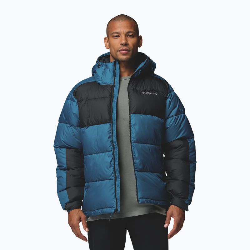 Gefütterte Herrenjacke Columbia Pike Lake II Hooded phoenix blue/black 5