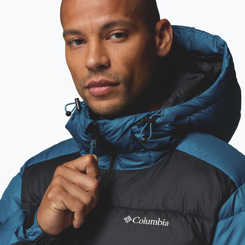 Gefütterte Herrenjacke Columbia Pike Lake II Hooded phoenix blue/black 7
