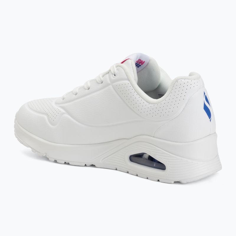 Damenschuhe SKECHERS Uno Open Your Heart white 3