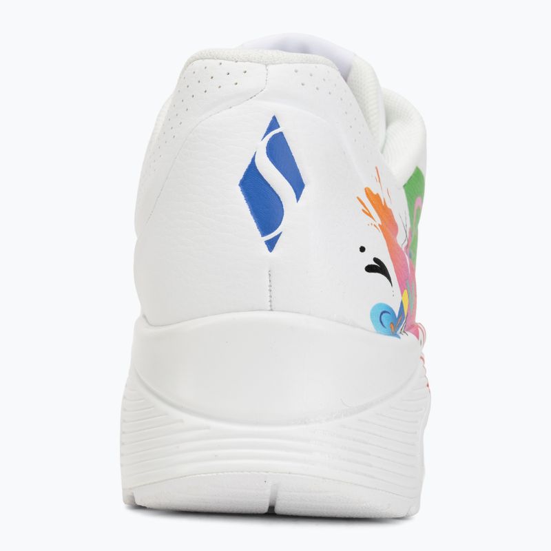 Damenschuhe SKECHERS Uno Open Your Heart white 6