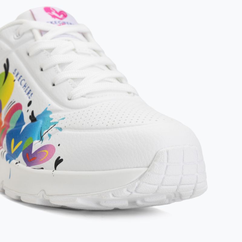 Damenschuhe SKECHERS Uno Open Your Heart white 7