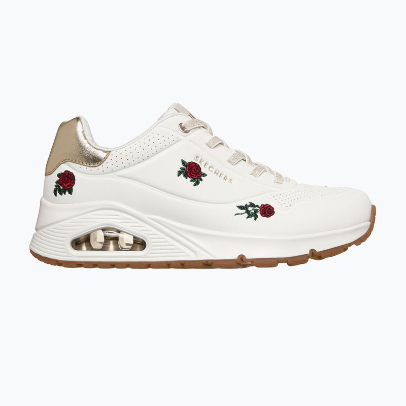 Damenschuhe SKECHERS Uno Champagne & Roses white 2