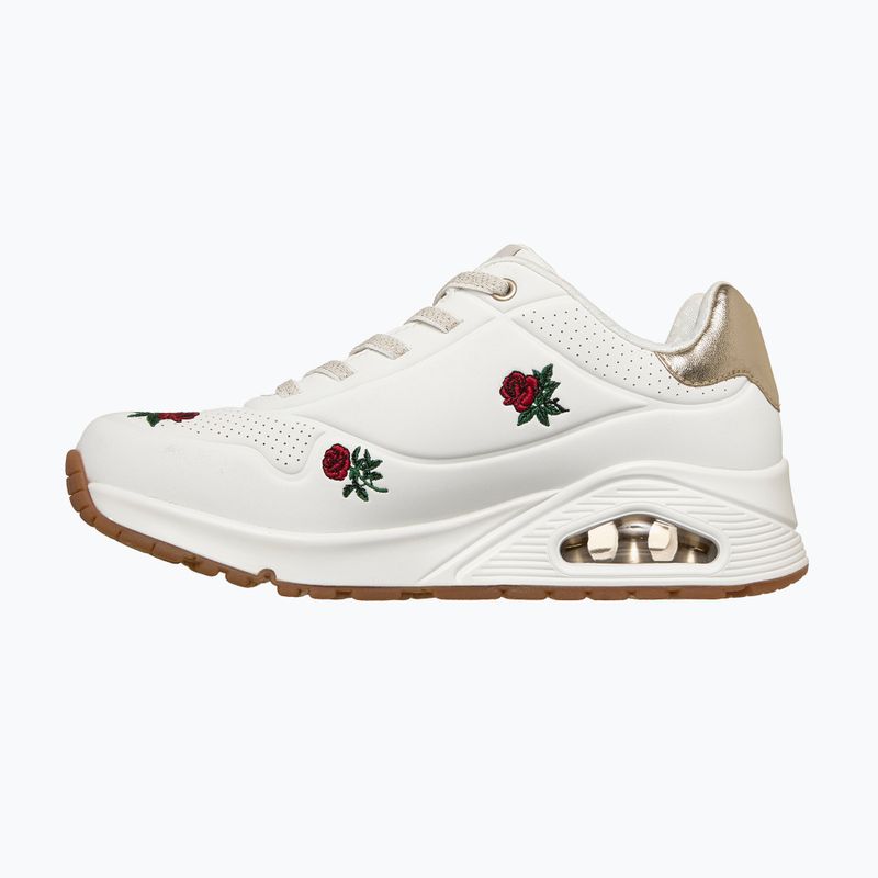 Damenschuhe SKECHERS Uno Champagne & Roses white 3