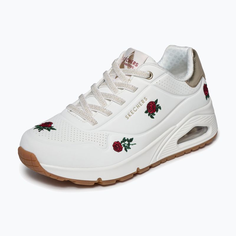 Damenschuhe SKECHERS Uno Champagne & Roses white 4