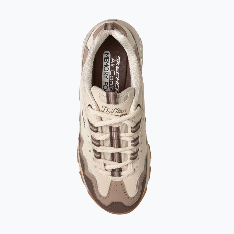 Damen-Schuhe SKECHERS D'Lites Vintage Wave beige 6