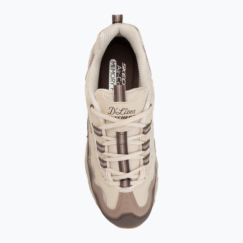 Damen-Schuhe SKECHERS D'Lites Vintage Wave beige 5