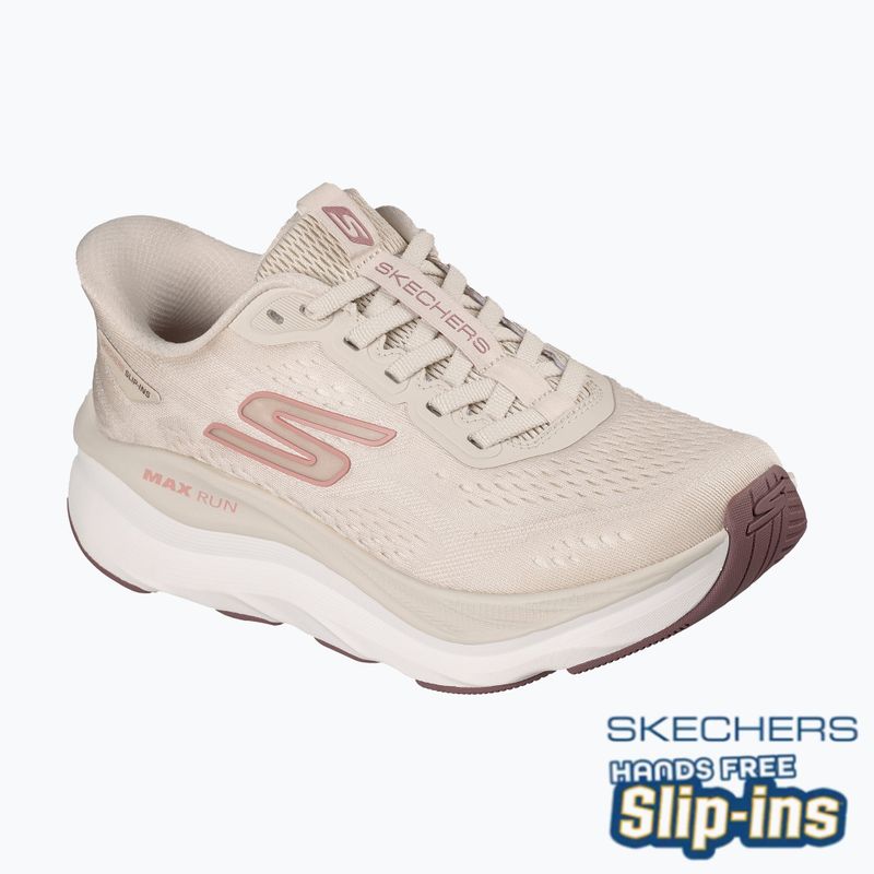 Damen-Laufschuhe SKECHERS Max Run beige 8