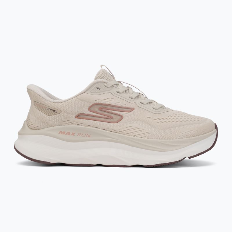 Damen-Laufschuhe SKECHERS Max Run beige 2
