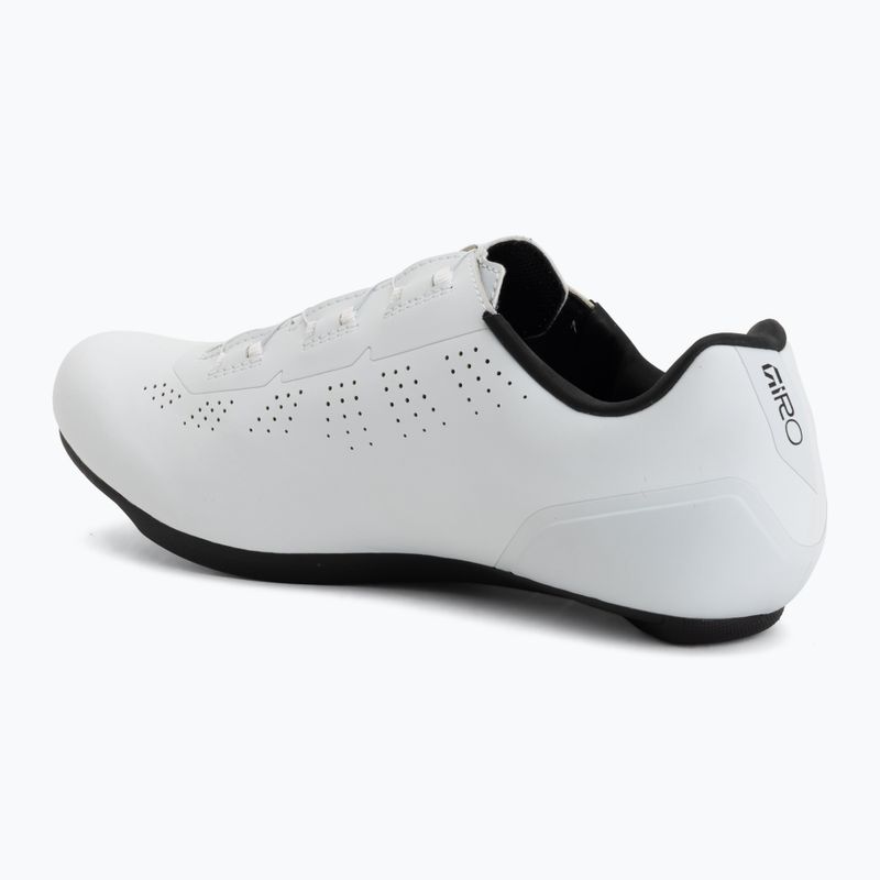 Herren-Rennradschuhe Giro Cadet II white 3