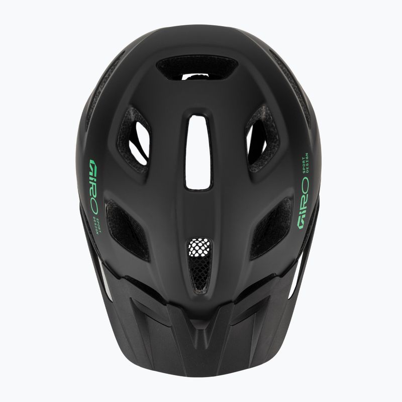 Kinder-Fahrradhelm Giro Tremor Child JR matte black/vivid green 6