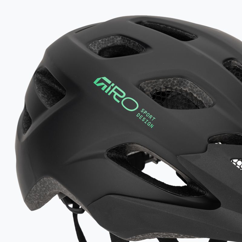 Kinder-Fahrradhelm Giro Tremor Child JR matte black/vivid green 8