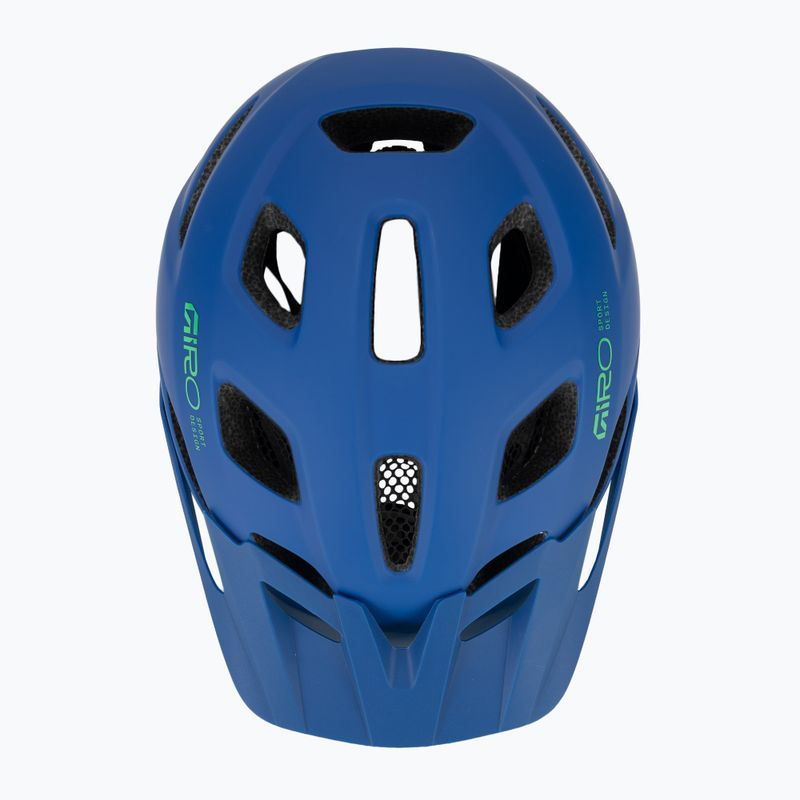 Kinder-Fahrradhelm Giro Tremor Child JR matte blue jewel 6