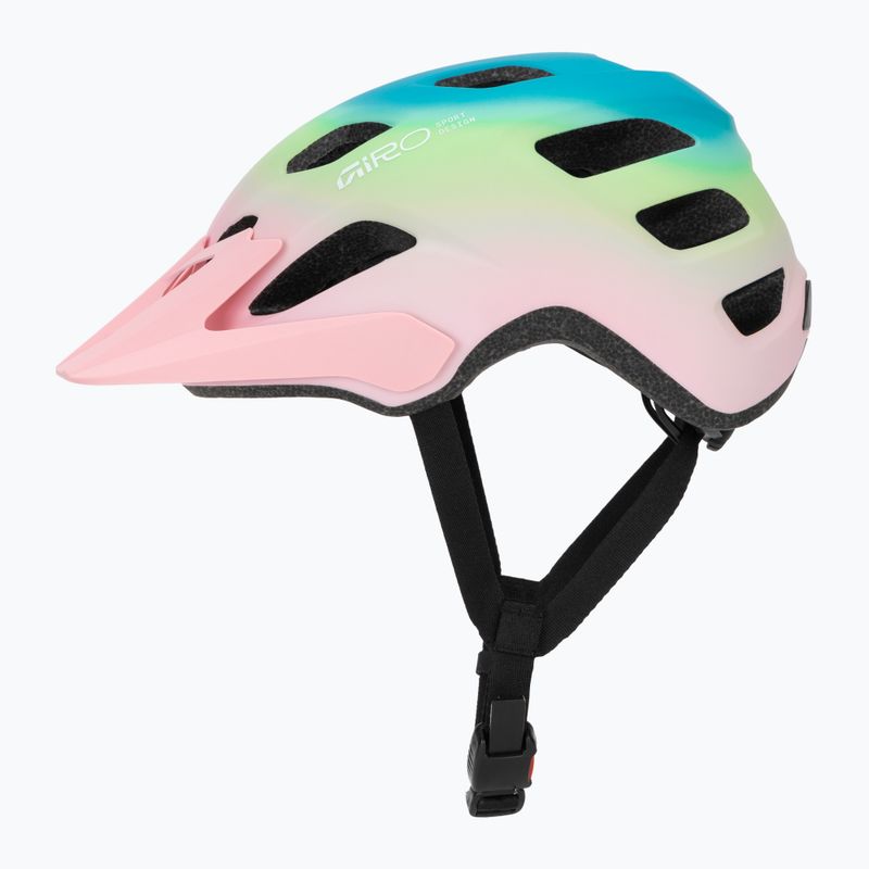 Kinder-Fahrradhelm Giro Tremor Child JR matte light pink/green fade 3