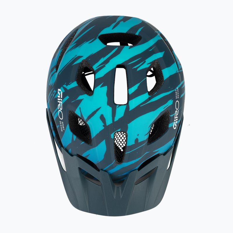 Kinder-Fahrradhelm Giro Tremor Child JR matte trench blue 6