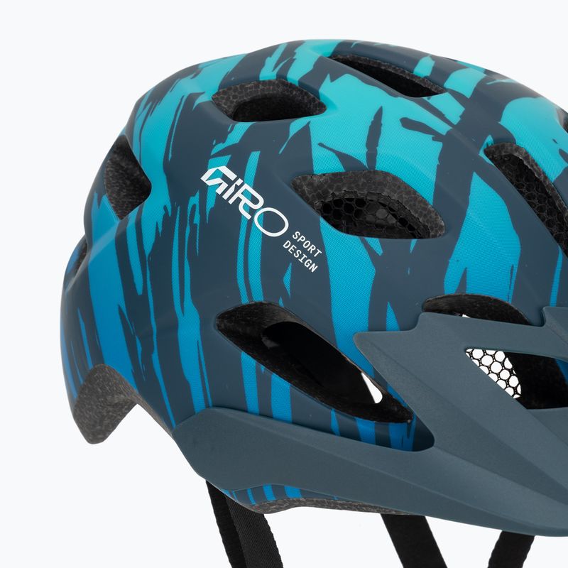 Kinder-Fahrradhelm Giro Tremor Child JR matte trench blue 8