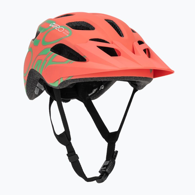 Kinder-Fahrradhelm Giro Tremor Child JR matte endless green