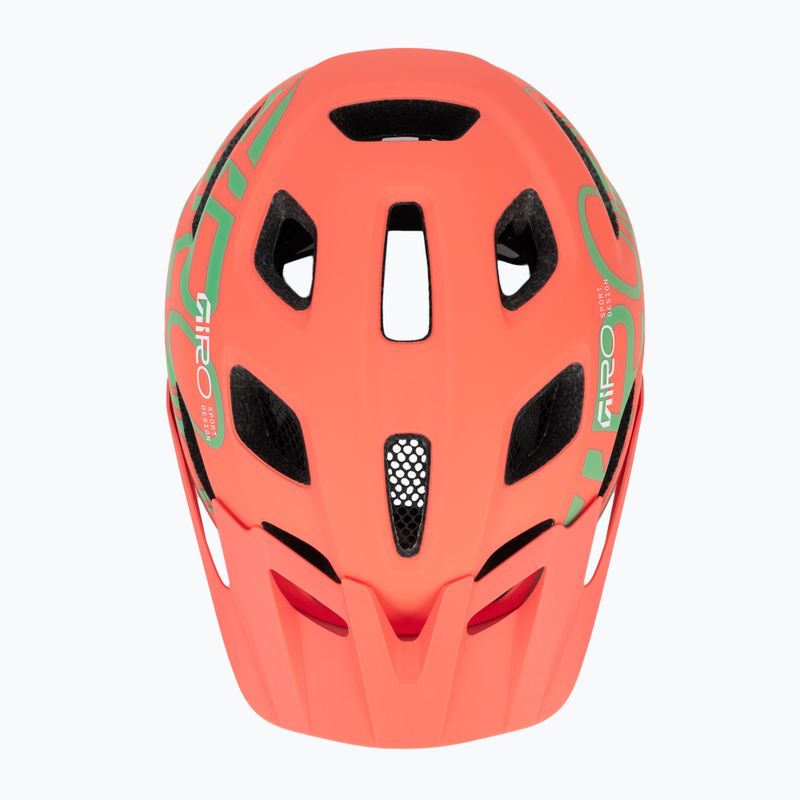 Kinder-Fahrradhelm Giro Tremor Child JR matte endless green 6