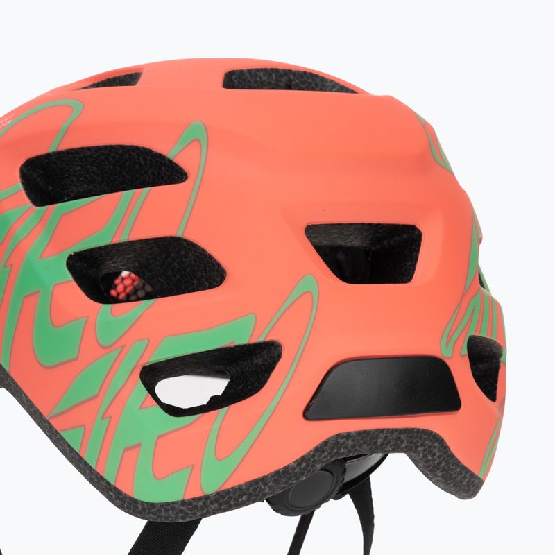 Kinder-Fahrradhelm Giro Tremor Child JR matte endless green 7