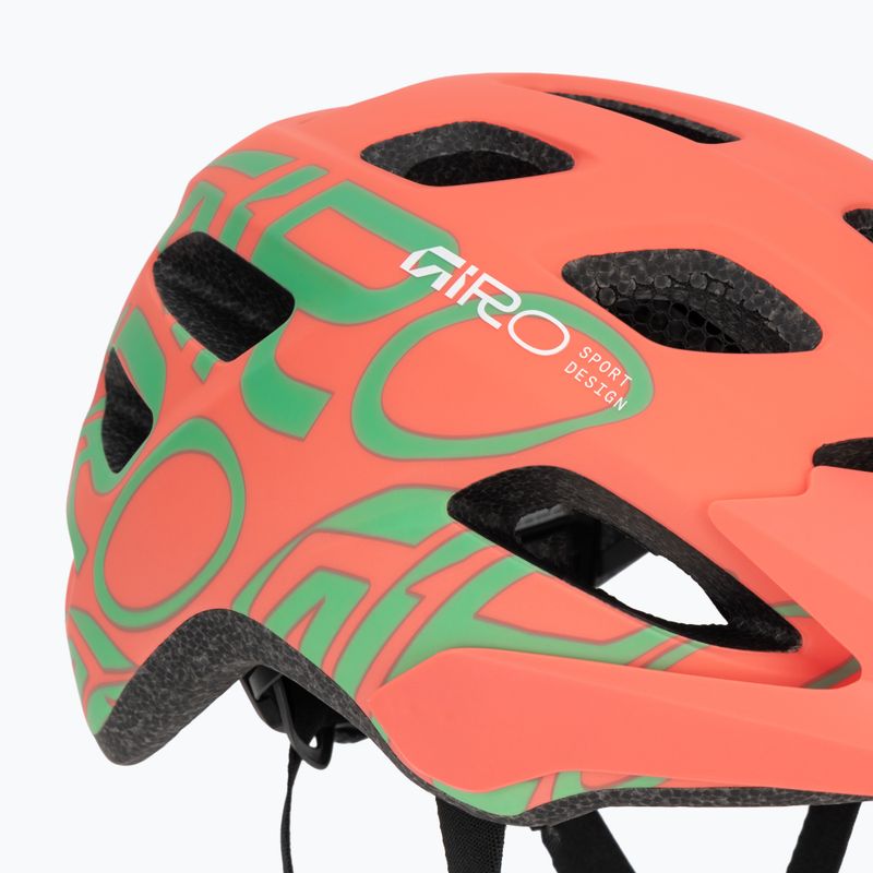 Kinder-Fahrradhelm Giro Tremor Child JR matte endless green 8
