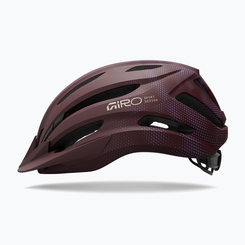 Fahrradhelm Giro Register II W matte maroon pulse 2
