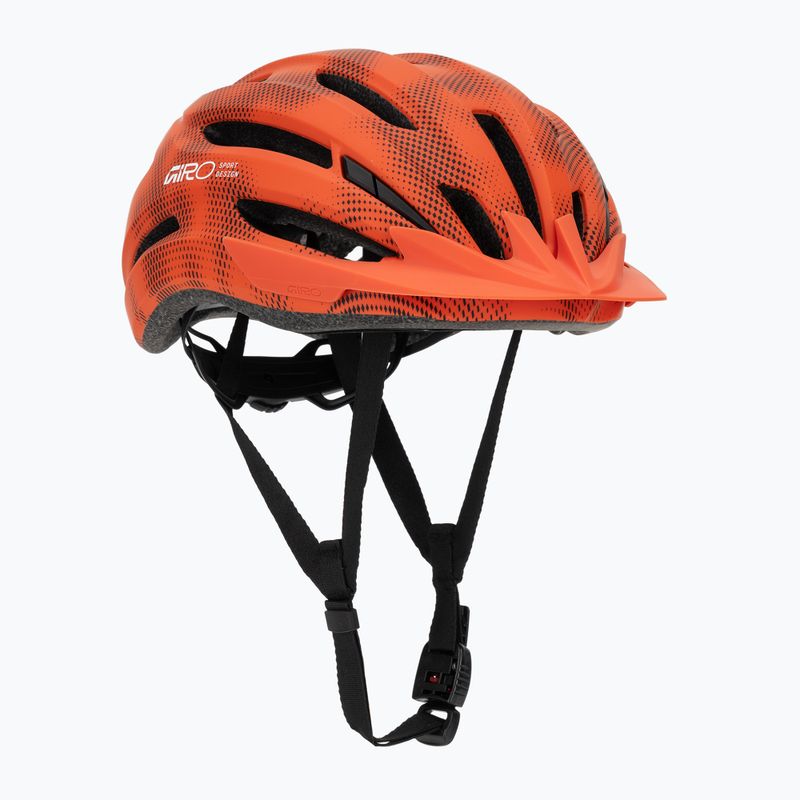 Kinder-Fahrradhelm Giro Register II matte motion orange