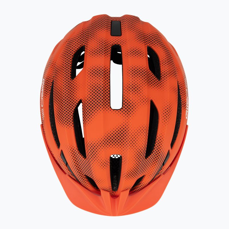 Kinder-Fahrradhelm Giro Register II matte motion orange 6