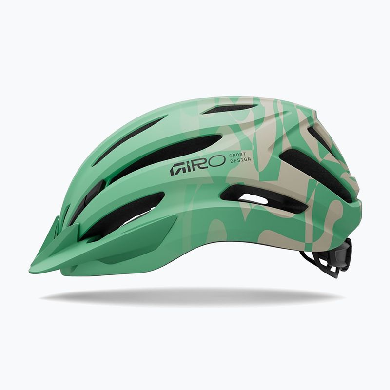 Kinderfahrradhelm Giro Register II matte green rush 2
