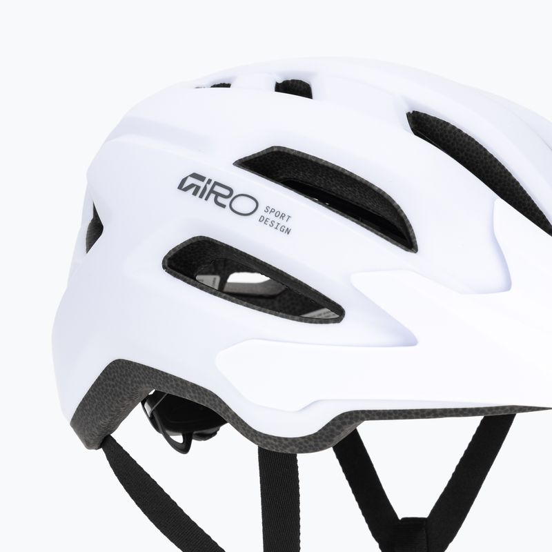 Fahrradhelm Giro Fixture II MIPS matte white/grey 7