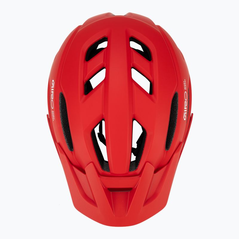 Fahrradhelm Giro Fixture II MIPS matte flame red 6