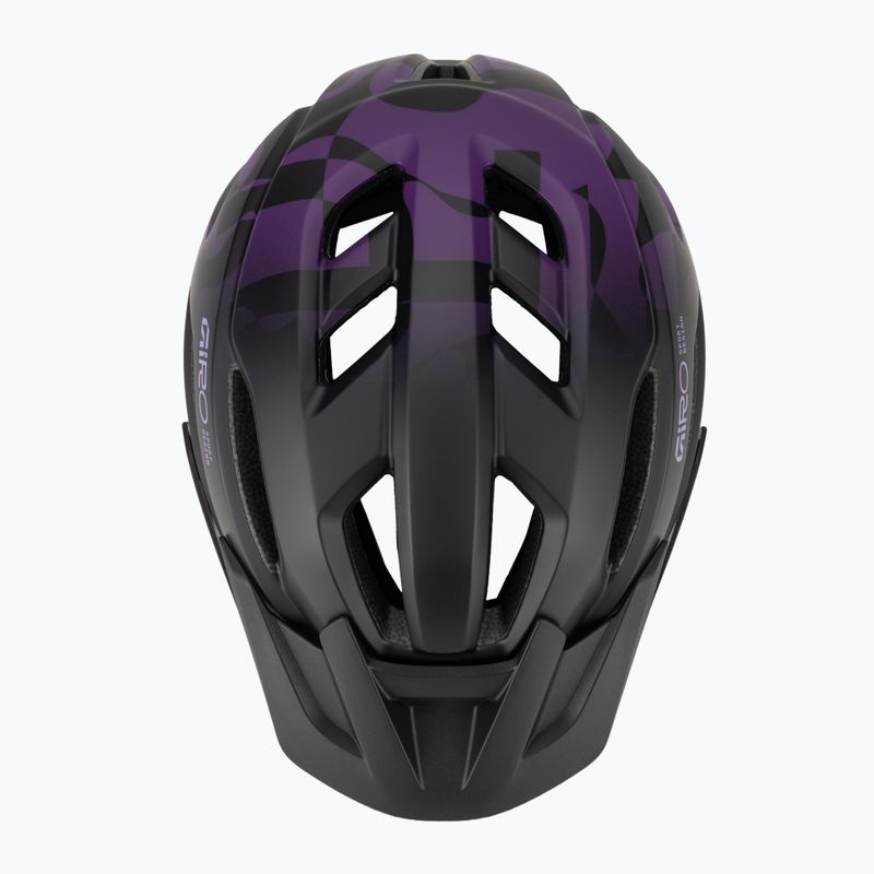 Fahrradhelm Giro Fixture II MIPS matte black/purple rush 6