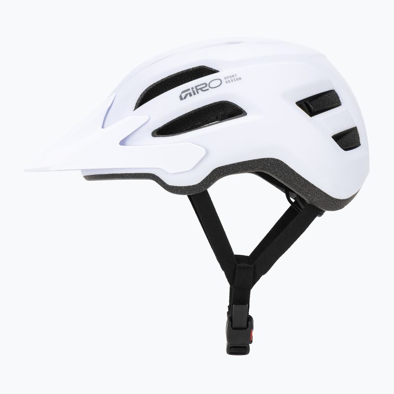 Fahrradhelm Giro Fixture II matte white/grey 3