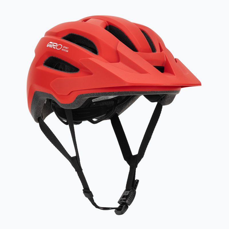Fahrradhelm Giro Fixture II matte flame red